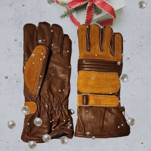 NWT HATCH Motorcyle Leather Riding Gloves.  Large - Picture 1 of 7